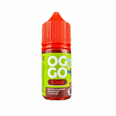 Жидкость OGGO SOUR Мармеладные червячки с Колой 20мг 30мл