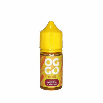 Жидкость OGGO Acid Кислый Энергетик с Малиной 20мг 30мл