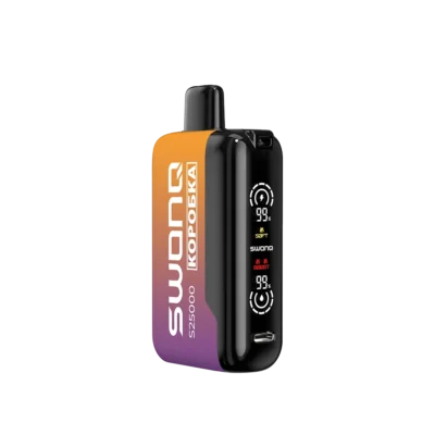 Swonq x Коробка S25000 Mango Passion Fruit (Манго Маракуйя) (25000 затяжек)
