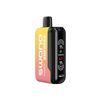 Swonq x Коробка S25000 Strawberry Apple Banana (Клубника Яблоко Банан) (25000 затяжек)