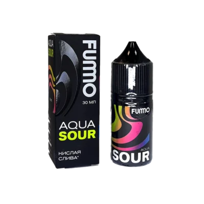 Жидкость Fummo Aqua SOUR Кислая Слива 20мг 30мл